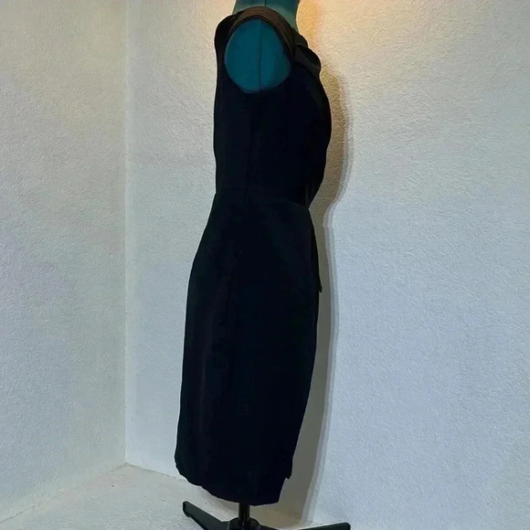 Elia-Cher Little Black Dress One Shoulder Flattering Size 8 - Picture 7 of 10